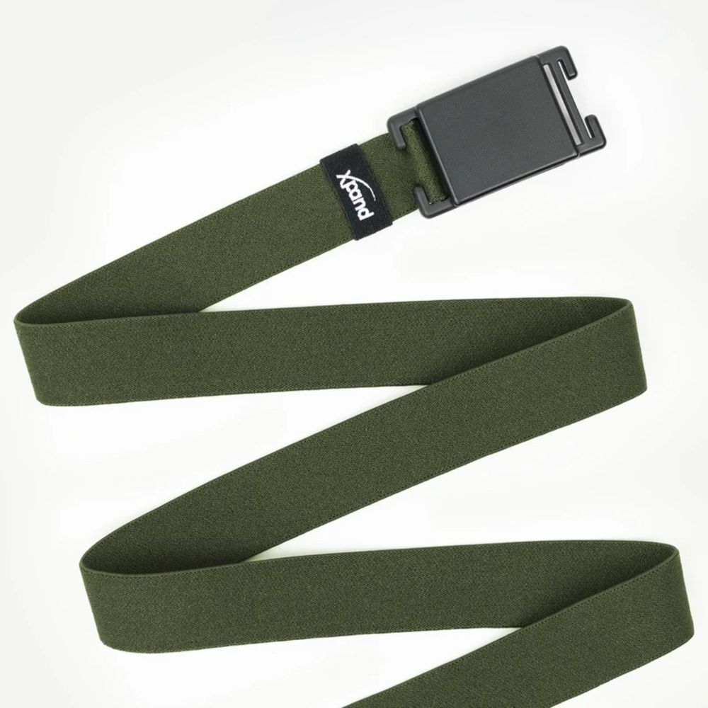 NWT XPAND Urban Magnetic Belt Buckle (Black) & Elastic Belt Strap (Green) - SM
